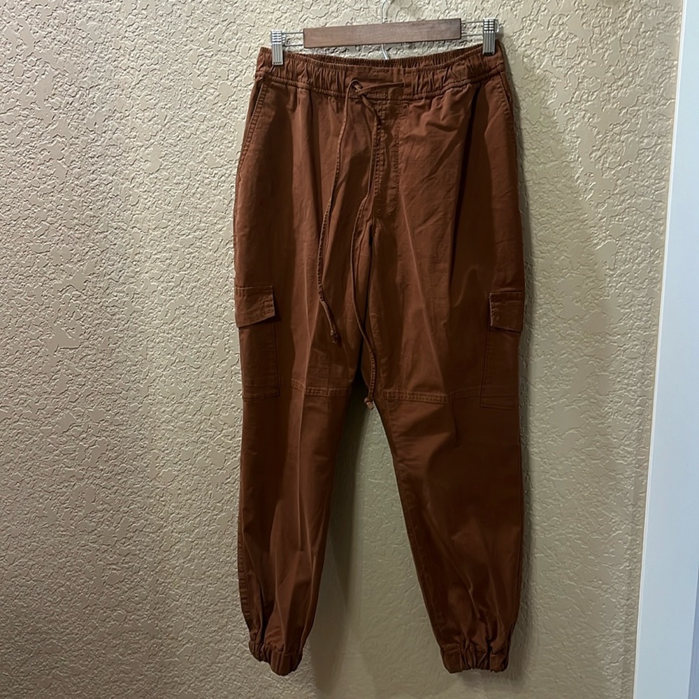 Good American Cargo parachute pants